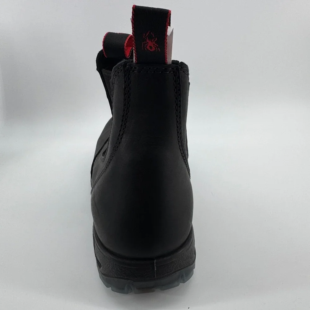 Redback USBBK Bobcat Black Leather Steel Toe Chelsea Work Boots Mens 15 US 14 AU